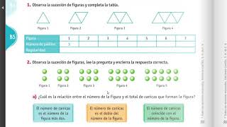 SUCESIONES CON FIGURAS SEXTO GRADO [upl. by Ebbie]