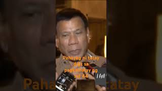 Ramdam ko sa muka ni tatay digong Ang awa sa SAF 44 ddsshorts duterte dds [upl. by Farnsworth]