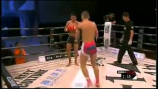 Enriko Kehl vs Maximo Suarez Fullfight K1 Max Quarterfinal 2014 [upl. by Enerahs]