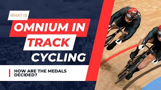 What is the omnium in track cycling at the Olympics  How are the medals decided [upl. by Aniger211]