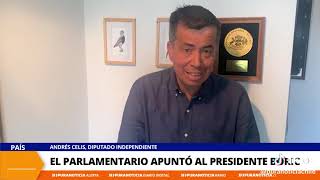 Diputado Celis querellante en caso Monsalve apunta dardos al Presidente Borich [upl. by Lessard345]