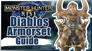 Diablos amor set Guide  Monster Hunter Rise [upl. by Ahsinod533]