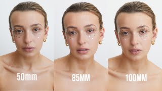 50mm vs 85mm vs 100mm  What Lens Should You Buy for Beauty Portraits Focal Length Comparison [upl. by Mellisa]