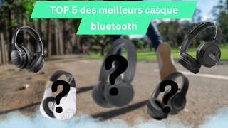 TOP 5 DES MEILLEURS CASQUE BLUETOOTH [upl. by Onairot]