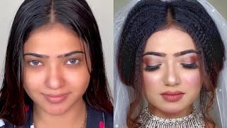 Christian Bridal Makeup  Quick And Easy Makeup  Soft Bridal Makeup  Subtle Makeup  Muskan Sharma [upl. by Oivaf423]