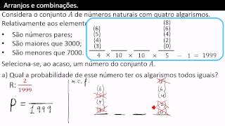 Probabilidades  Problemas de Contagem [upl. by Wengert]