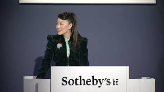 3Minute 18 Million Bidding Battle Sets New Auction Record for Artist Lucy Bull  Sothebys [upl. by Sudnor]