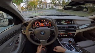 BMW F11 518D LCI Modern Line 2013 100kW  4K POV Test Drive [upl. by Enrica]