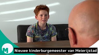 Kennismaken met Stef de nieuwe kinderburgemeester van Meierijstad I Omroep Meierij [upl. by Ennairek960]