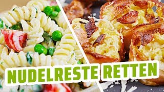 5 leckere Rezeptideen für NUDELN von gestern [upl. by Imar]