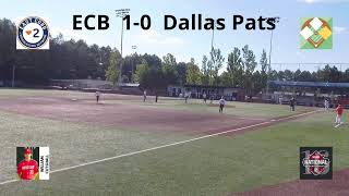 ECB 15u vs Dallas Patriots [upl. by Ytisahcal]