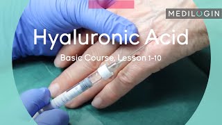 Hyaluronic Acid Injection Basic Course  MEDILOGIN [upl. by Nagrom]