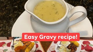 Easy Gravy Recipe [upl. by Coombs885]