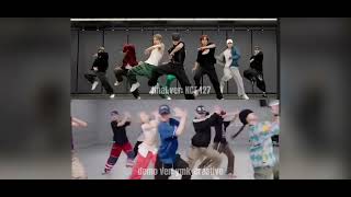 NCT 127 FACT CHECK choreography final vs demo [upl. by Dnana748]