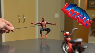 SPIDERMAN STOP MOTION TUTORIAL STEP 1 [upl. by Buzzell]