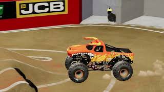 BeamNG Monster Jam  8 Truck Freestyle Highlights  Salt Lake 2024 [upl. by Latsirhc]