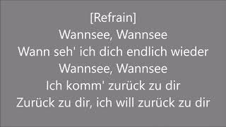 Die Toten Hosen  Wannsee Lyrics [upl. by Irap]