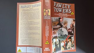 Opening amp Closing to Fawlty Towers Basil The Rat 1992 VHS UK Reprint [upl. by Morganica]