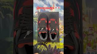 Jordan 4 🥰🥰🥰🥰🥰🥰 shoes cover sneakers sneakernews nike sneaker shoecollector song [upl. by Suryc]