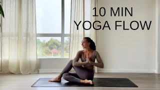 10 Minute Full Body Yoga Flow  Zen In Ten [upl. by Einnus]