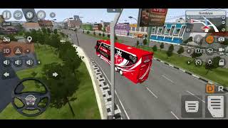 Bus Agra Mas Double Deck mantap  Bus Simulator Indonesia [upl. by Yllib]