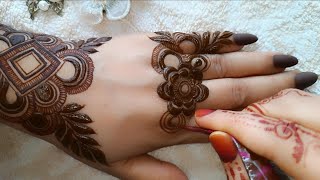 Latest Intricate And Checks Mehndi Design 2024  Step by Step Tutorial  Henna Fever [upl. by Tarah]