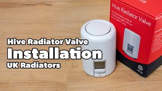 Hive Radiator Valve Installation UK [upl. by Lemraj746]