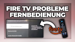 Fire TV Stick Fernbedienung neu verbinden geht nicht  4k Max Tutorial [upl. by Eicram368]