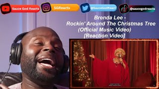 Brenda Lee  Rockin Around The Christmas Tree Official Music Video  REACTION [upl. by Oinegue737]