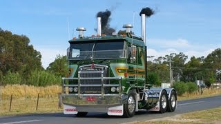 Leaving the Castlemaine truck show 2012  Part 3 [upl. by Romo]