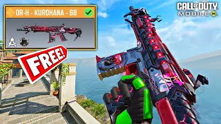 Finally Free Legendary for everyone DRH KUROHANA 68 Best DRH gunsmith [upl. by Bridges]