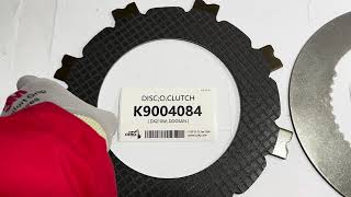 K9004084 DISC O CLUTCH K9004158 DISC I CLUTCH PLATE DOOSAN DX210W DX190W DX170W SOLAR 180WV [upl. by Bonita]