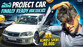 OUR PROJECT HONDA IS BACK  TELUGU VLOG  SABUSPEC  ASHIK SABU [upl. by Packston]