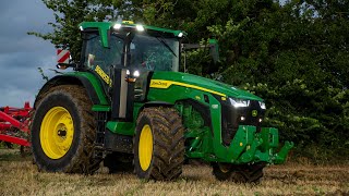 Nouveau John Deere 8370R en démonstration  Agrosystème [upl. by Zetram700]