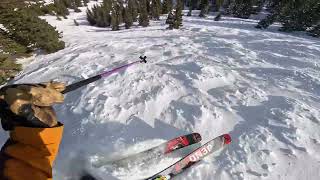 Skiing The Massive Snowmass Resort  Campground to Two Creeks [upl. by Dyann716]