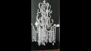 Glamorous DIY Chandelier [upl. by Litnahs]