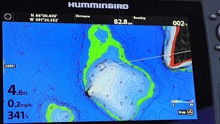 Humminbird HELIX How to use Depth Highlight and Range [upl. by Enahsed]