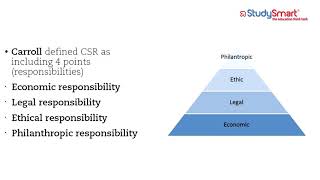 Corporate Social Responsibility  ACCA Strategic Business Leader SBL Paper [upl. by Eleinad311]