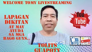 tolits GuapoTv is live  635 Live Streaming LapaganDikitan At Ayudahan [upl. by Durrej]