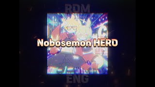 【DAYCORE】Nobosemon HERO at 90 speed【ENGROM Lyrics】 [upl. by Held]