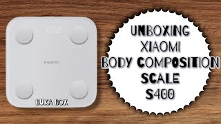 Unboxing Xiaomi Body Composition Scale S400  Buka Box [upl. by Eirahcaz641]