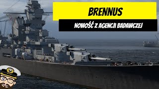 Brennus  Recenzja kapitan moduły i gameplay  World of Warships [upl. by Ainomar]