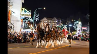 Gatlinburg 46th Annual Fantasy of Lights Christmas Parade [upl. by Daria]