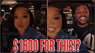 A Woman Goes Viral For Paying 1600 to Get Her Wig Installed By Arrogant Tae… [upl. by Llerod]