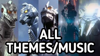 All Mechagodzilla ThemesMusic From Films [upl. by Ramon]