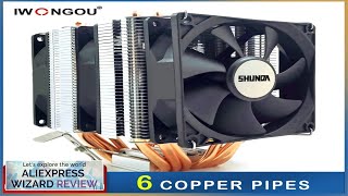 x99 Processor Cooler 6 Heat Pipes Cpu Cooler For Intel Lga 2011V3 Review [upl. by Charmian]