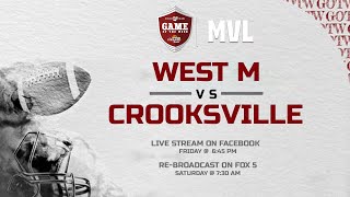 West Muskingum vs Crooksville [upl. by Eidualc]