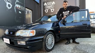 Rodaggio fatto vediamo se è tutto ok su questa Ford Sierra Cosworth 4x4 news viral video auto [upl. by Dazhehs]