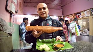 Tasting The Famous VASU HOTEL Kanakapura Masala Dosa  Dosa Making amp History  Vlog 54 [upl. by Leraj]