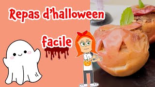 Repas halloween facile 2024 [upl. by Sobmalarah]